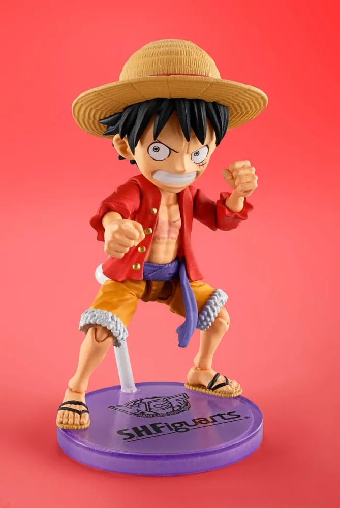 One Piece World Collactable Figures x S.H. Figuarts Action Figure Monkey D. Luffy 8 cm